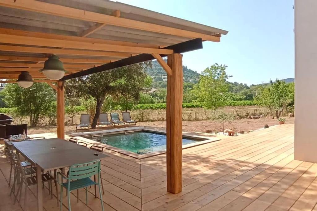 Superbe Villa Cadre Campagne Roquebrune-sur Argens Exteriör bild